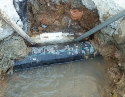 磐安测漏水之水管漏水